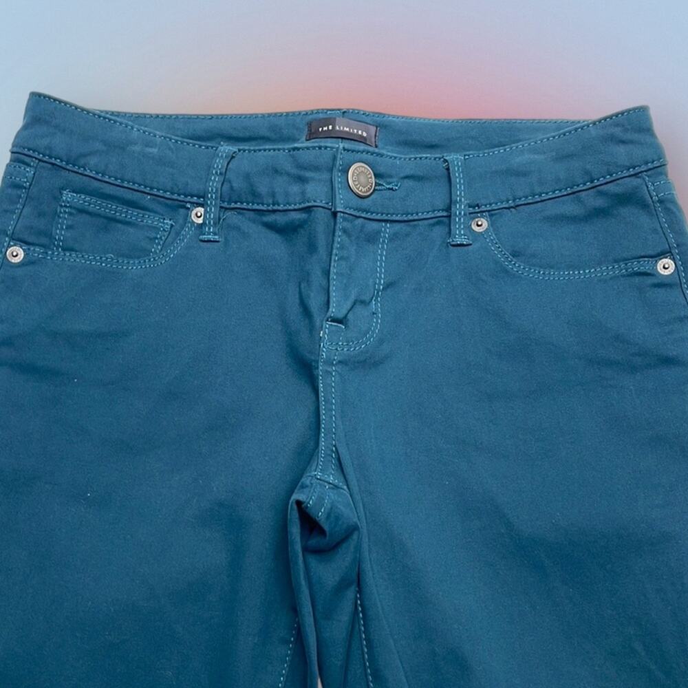 THE LIMITED Women’s 4 Green Skinny Chino Pant